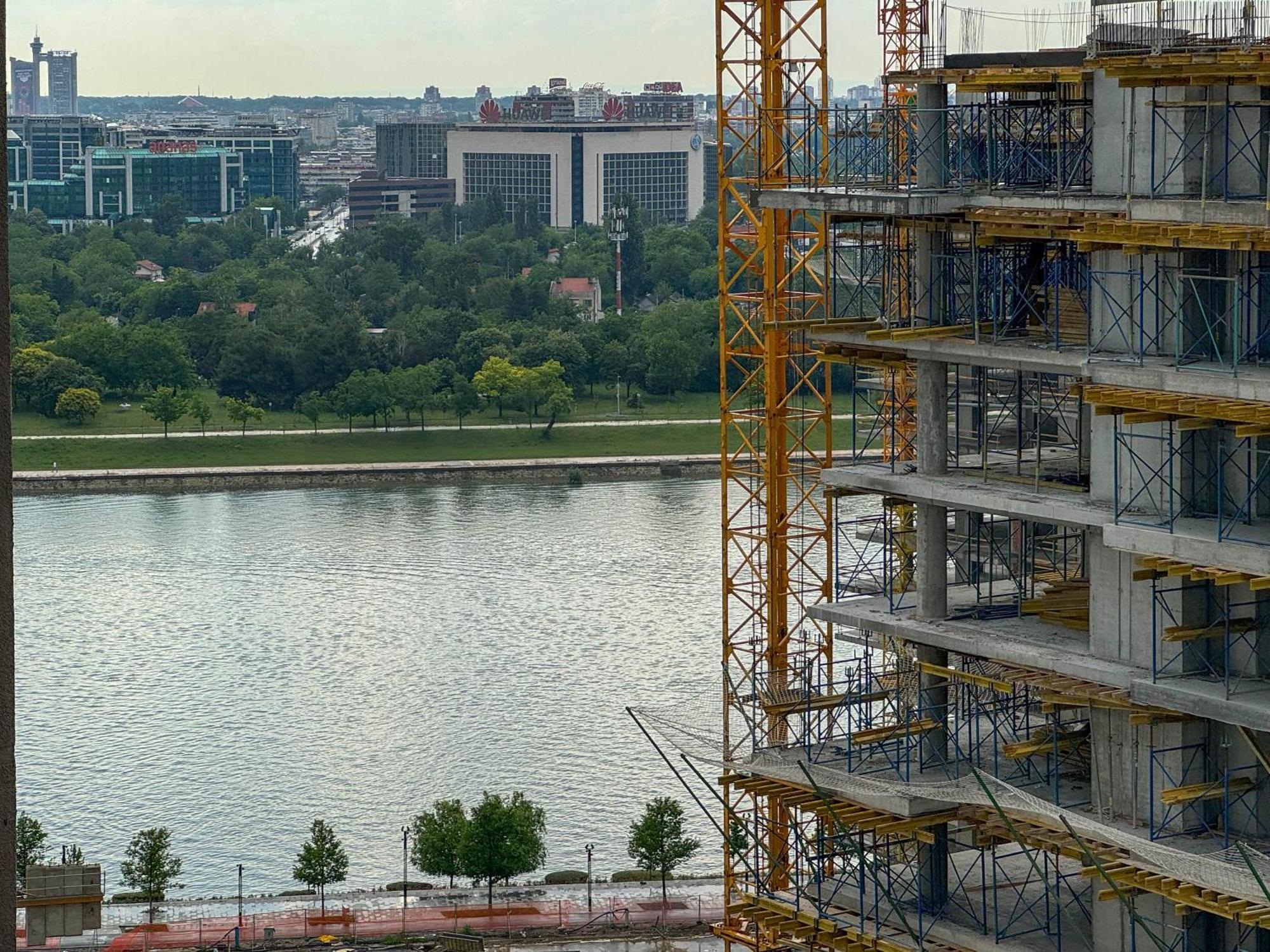 Appartement Belgrade Waterfront Haven Extérieur photo
